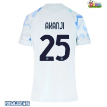 Inter Milan Manuel Akanji #25 Bortedrakt Dame 2025-26 Kortermet